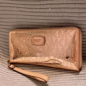 Rose Gold Michael Kors wallet